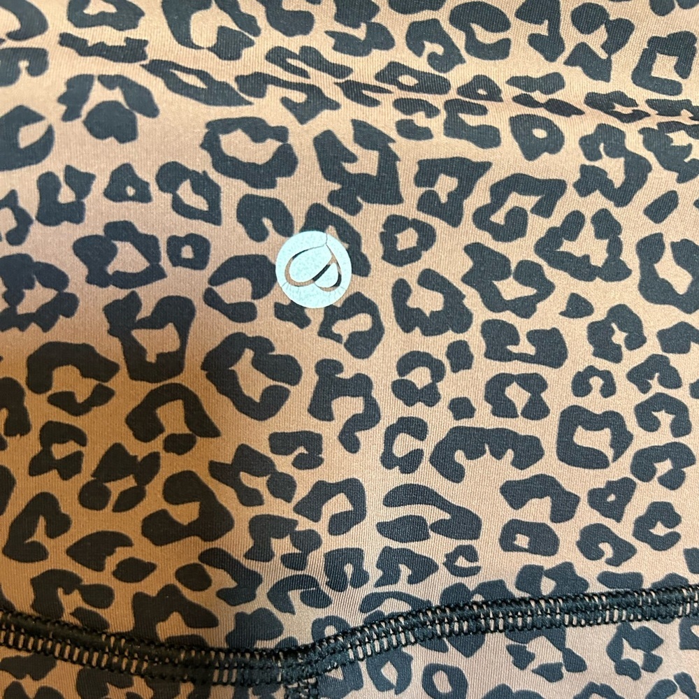 CRZ Yoga Leggings Leopard Print Naked Feeling Size XL - Picture 5 of 7
